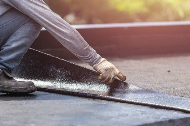 Professional Crawl Space Encapsulation technician working in Primm Springs, TN